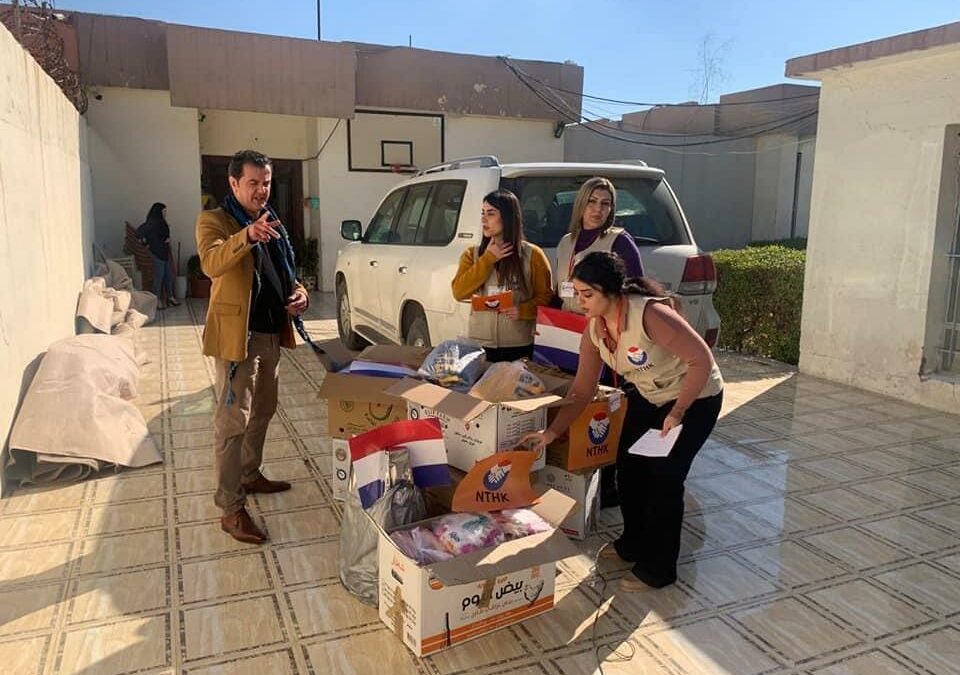 Visiting the Orphanage of Erbil